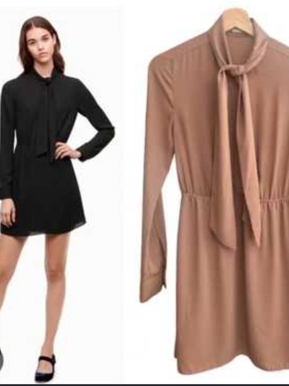 Aritzia Sunday Best Veronica Dress In Black/ Espace XS